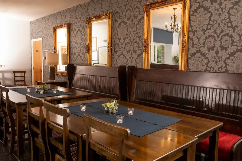 Reception area at Donegal Manor